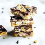 5 Ingredient Matzo Chocolate Bars