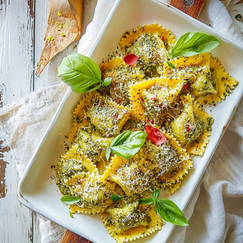 Pesto Ravioli