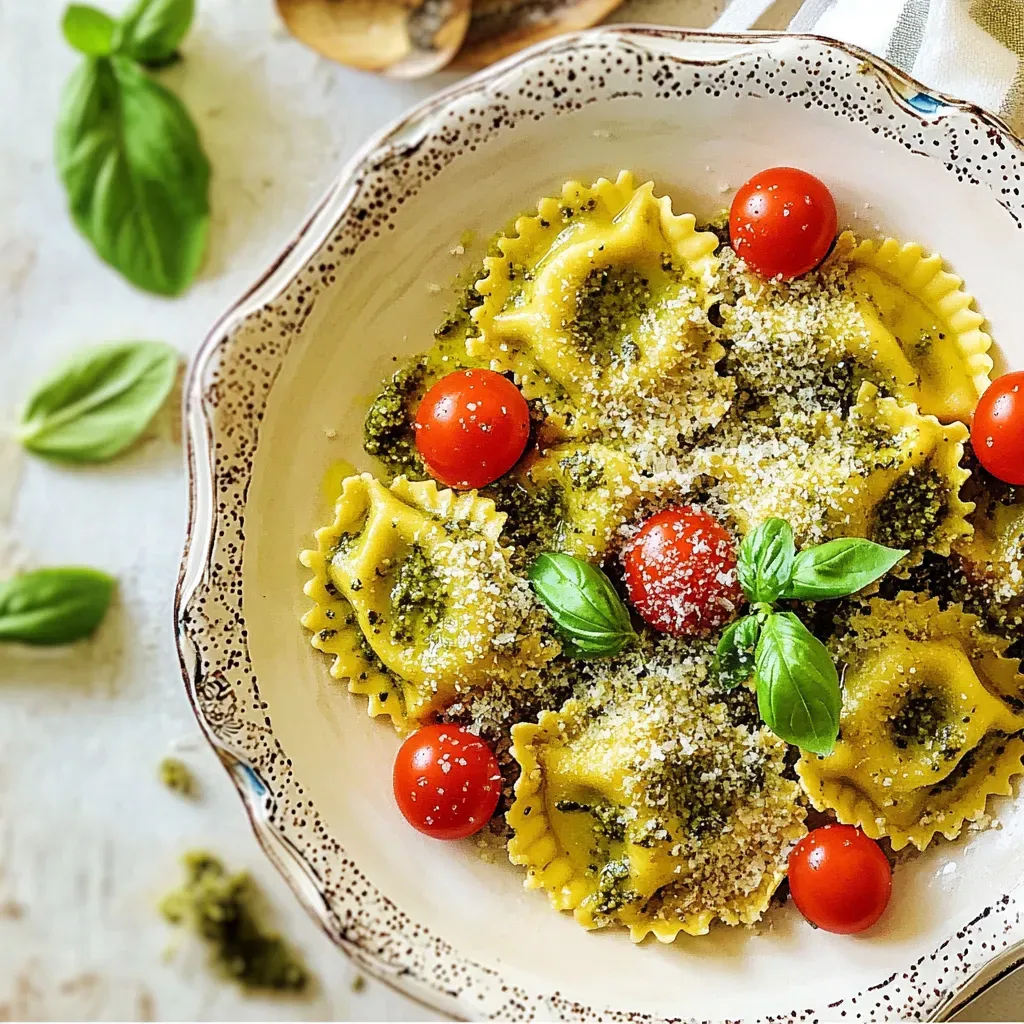 Pesto Ravioli