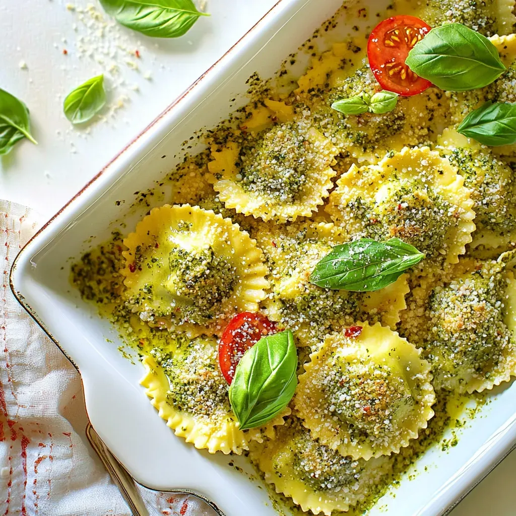 Pesto Ravioli