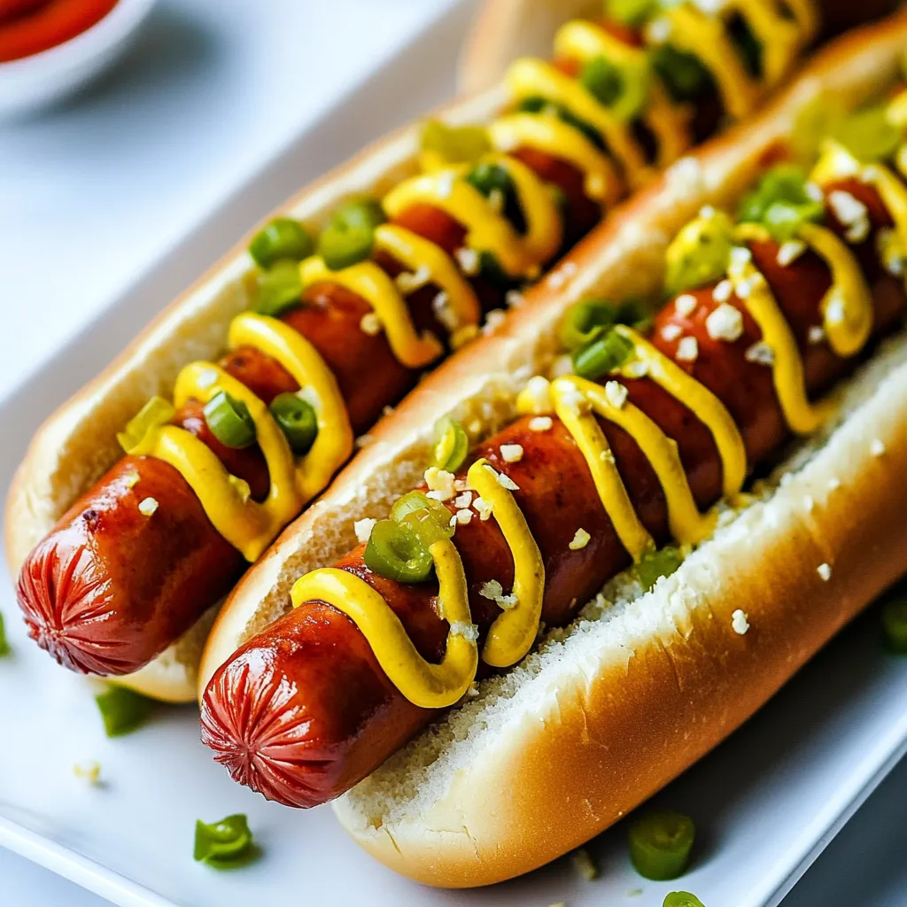 Air Fryer Hot Dogs