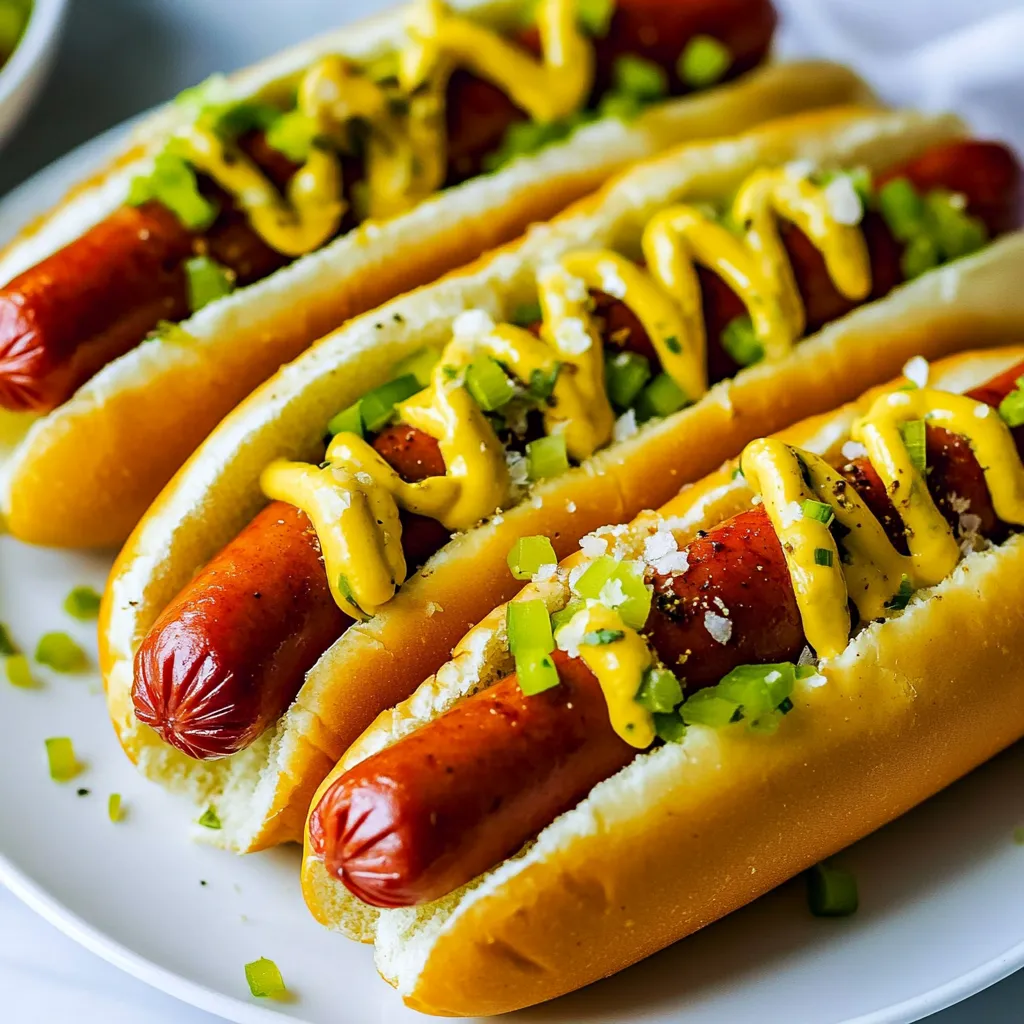Air Fryer Hot Dogs