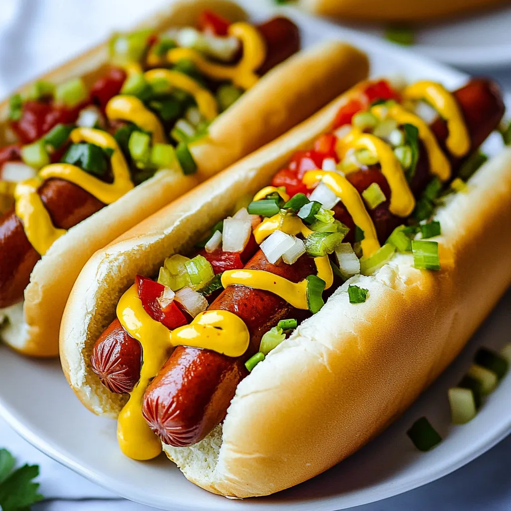 Air Fryer Hot Dogs