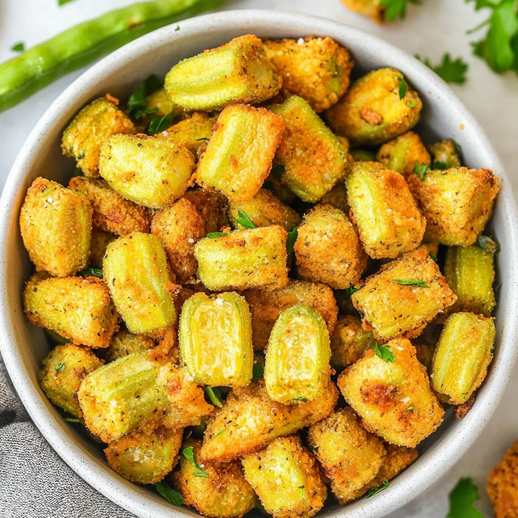 Air Fryer Okra
