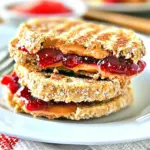 Air Fryer Peanut Butter and Jelly