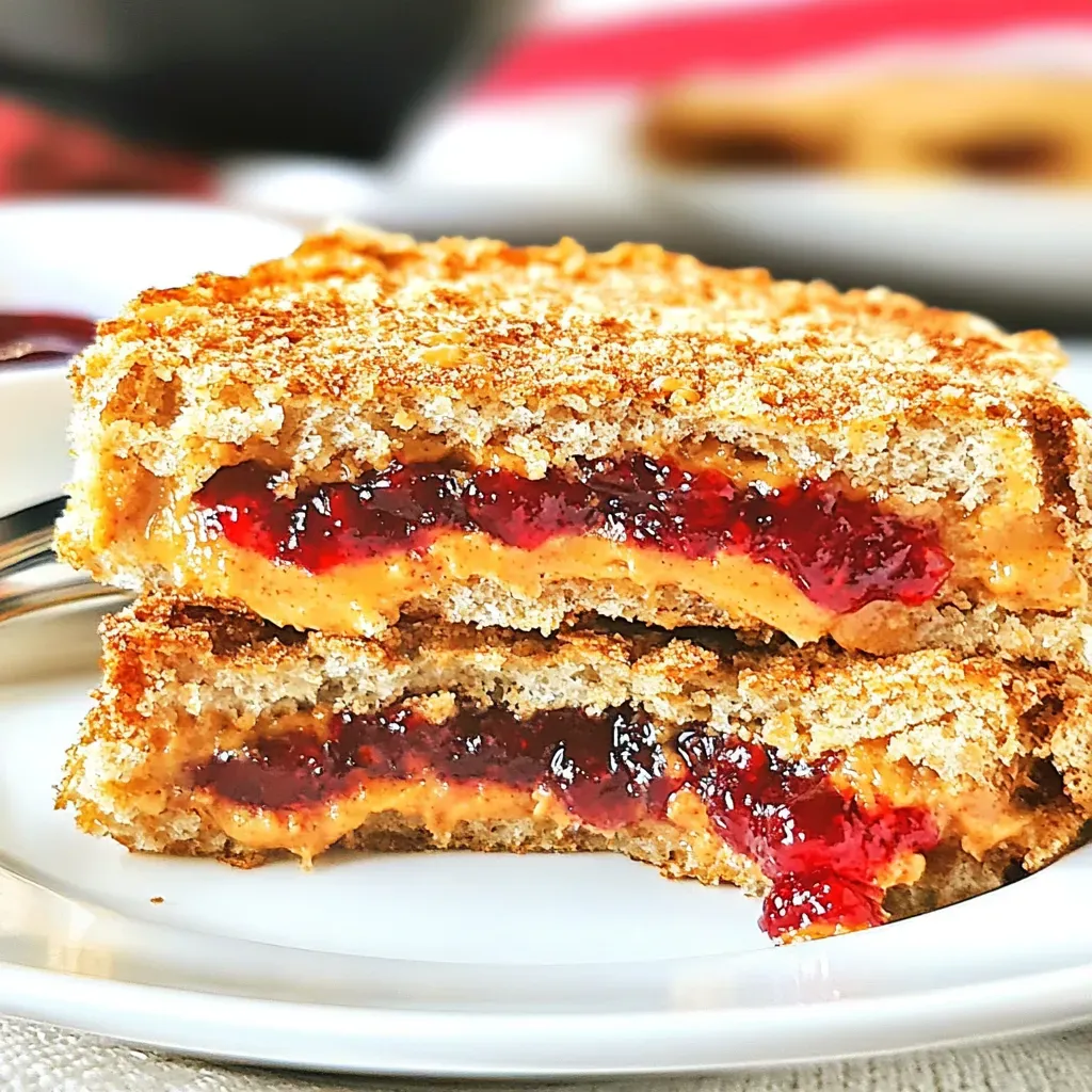 Air Fryer Peanut Butter and Jelly