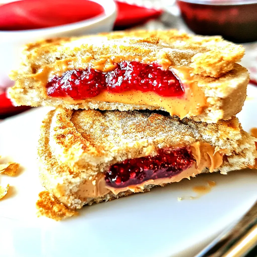 Air Fryer Peanut Butter and Jelly