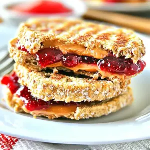 Air Fryer Peanut Butter and Jelly