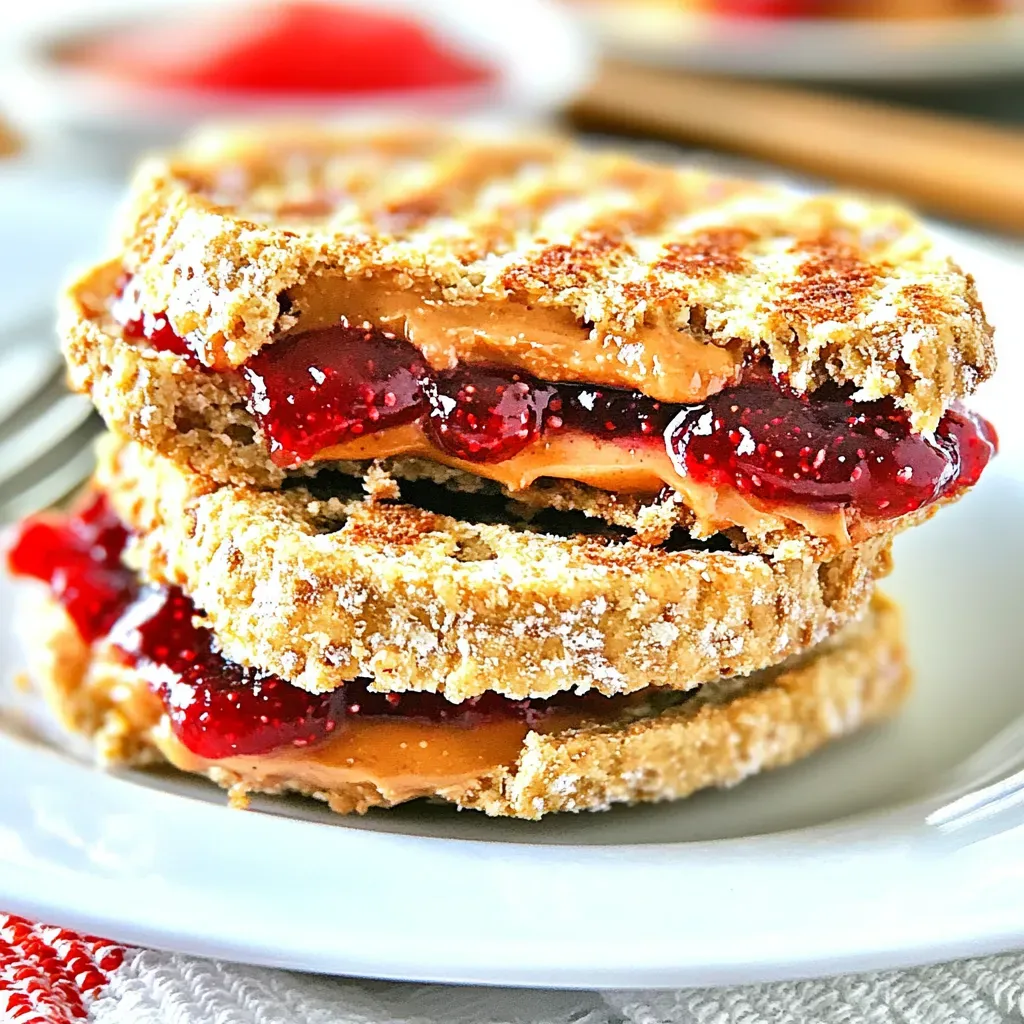 Air Fryer Peanut Butter and Jelly