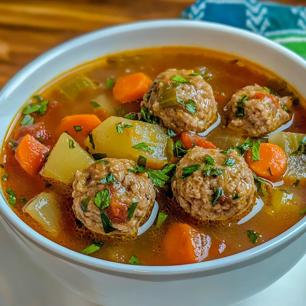 Albondigas Soup
