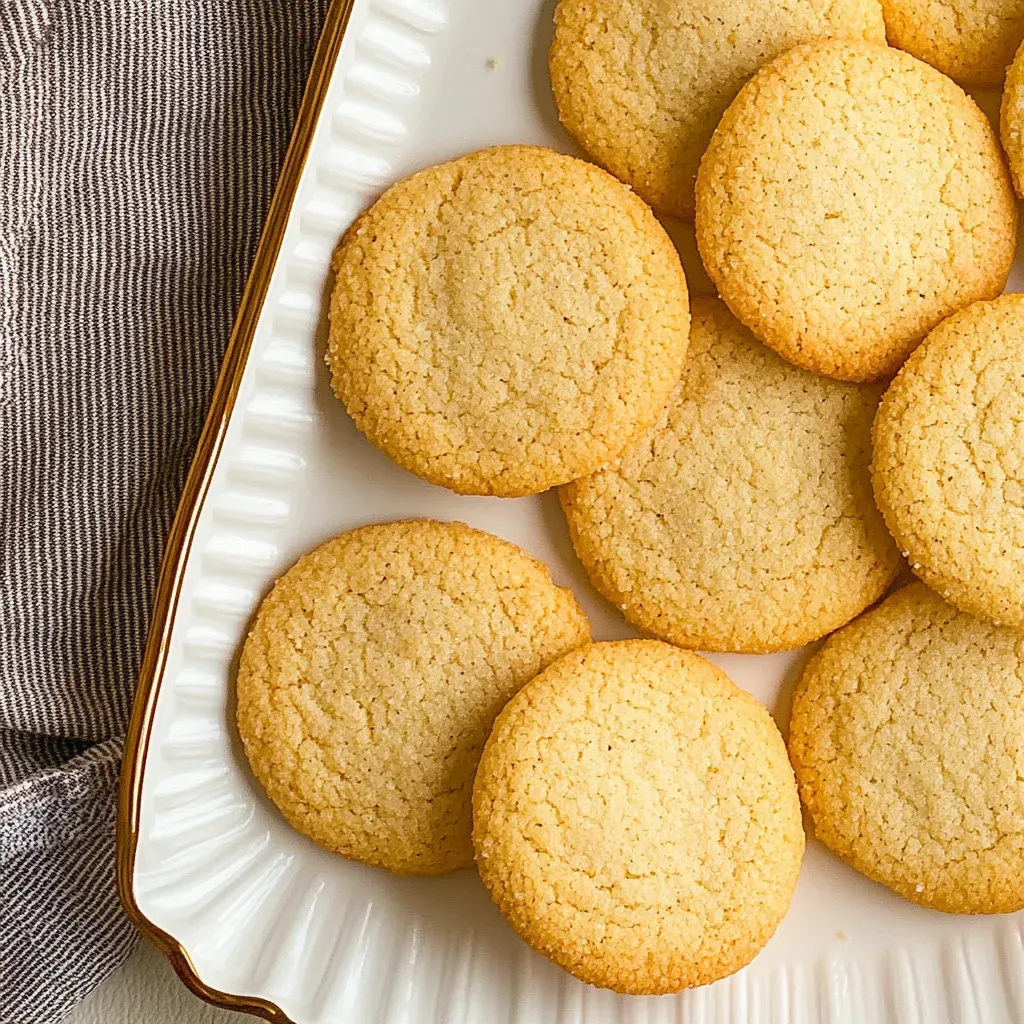 Almond Flour Lemon Cookies