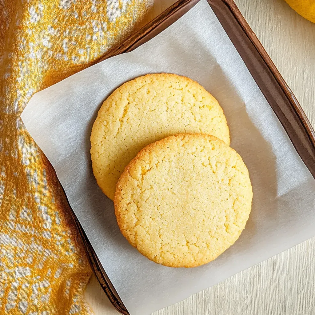 Almond Flour Lemon Cookies