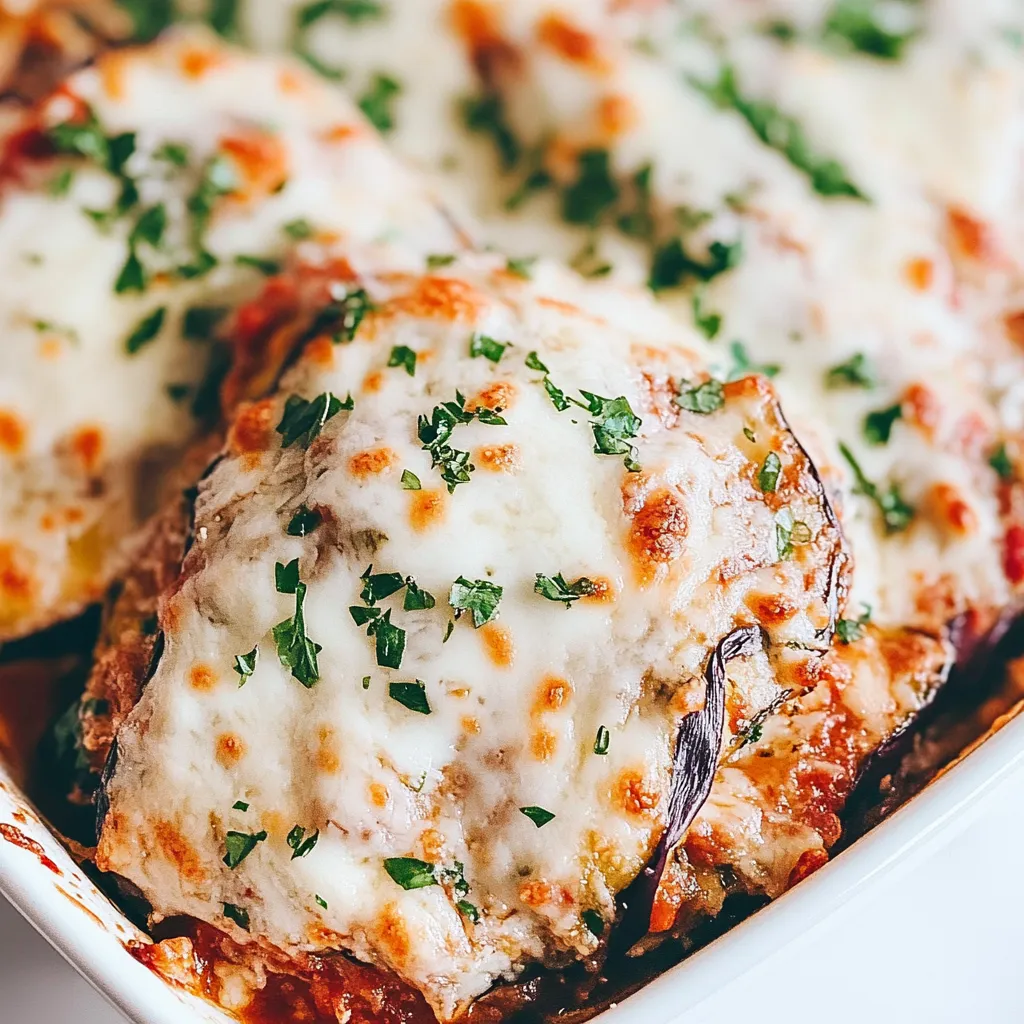 Amazing Eggplant Parmesan