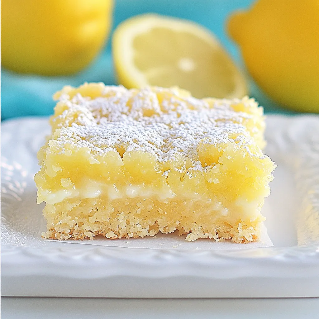 Microwave Lemon Bars