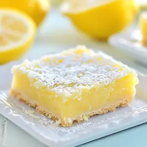 Microwave Lemon Bars