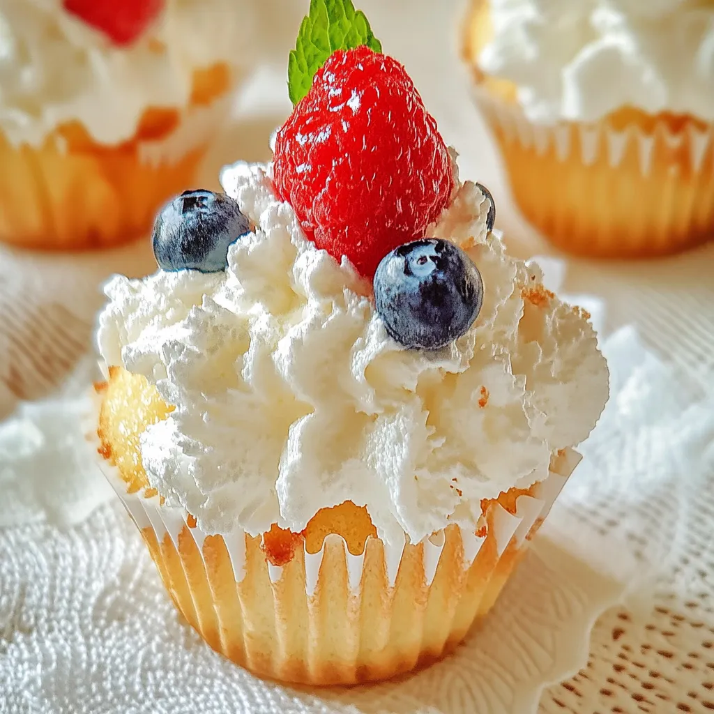 Angel Food Cupcakes