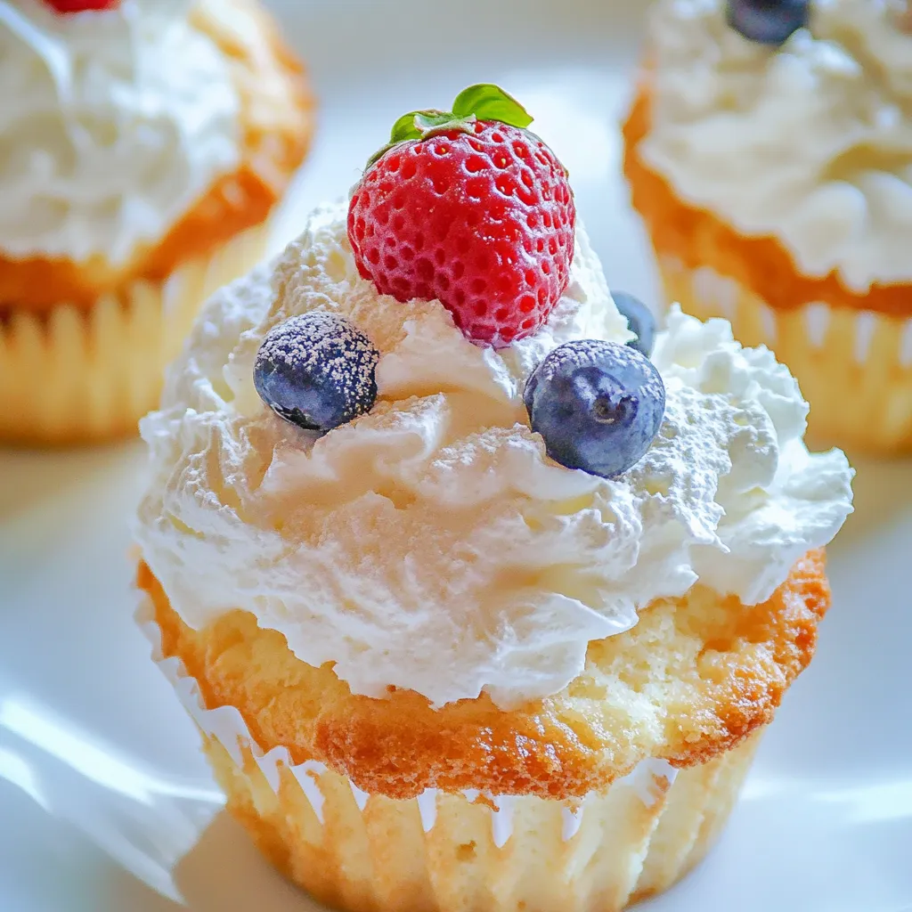 Angel Food Cupcakes