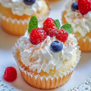 Angel Food Cupcakes