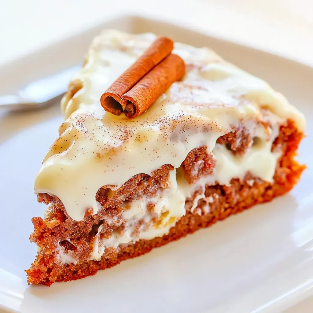 Apple Cinnamon Spice Cake