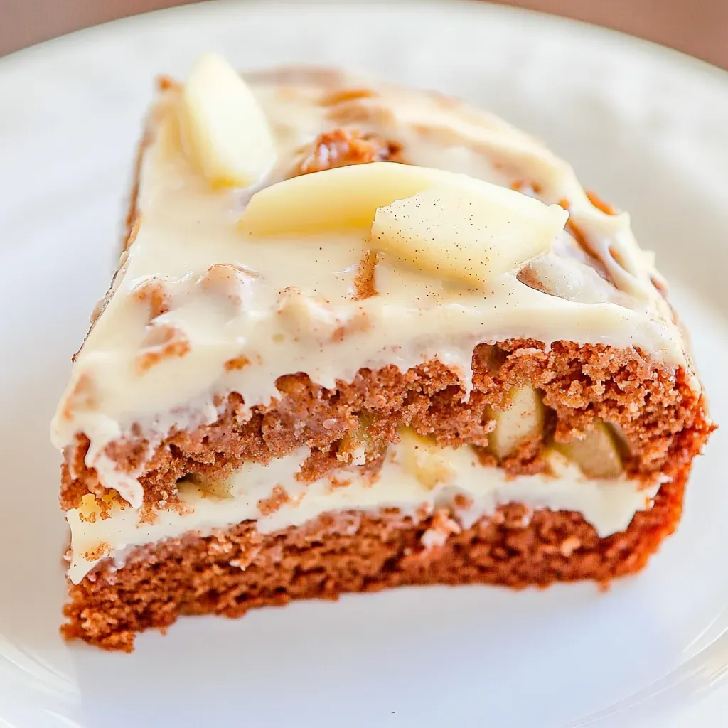 Apple Cinnamon Spice Cake