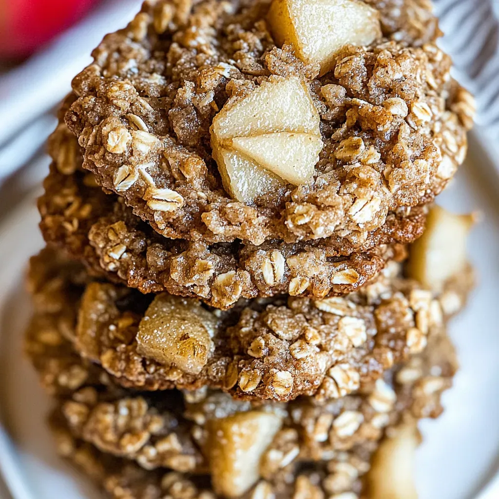 Apple Oatmeal Cookies