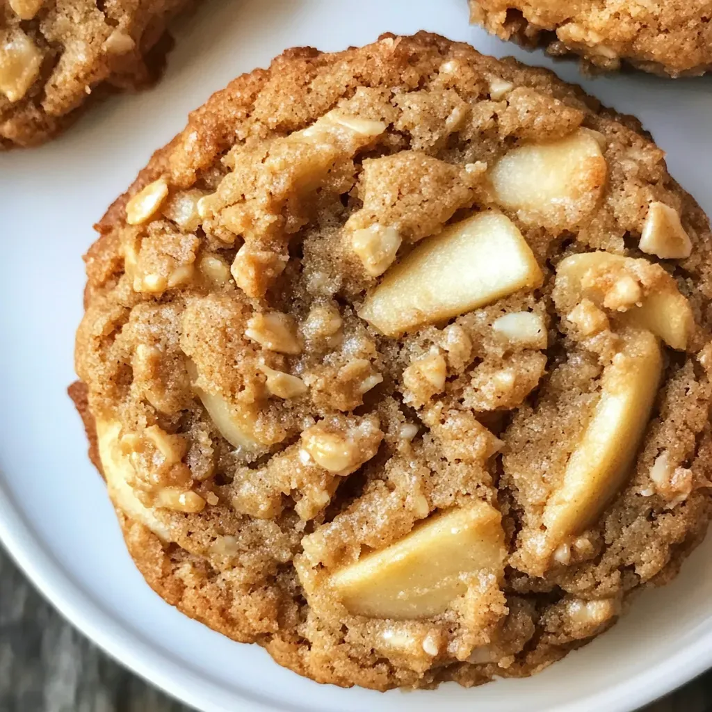 Apple Peanut Butter Cookies