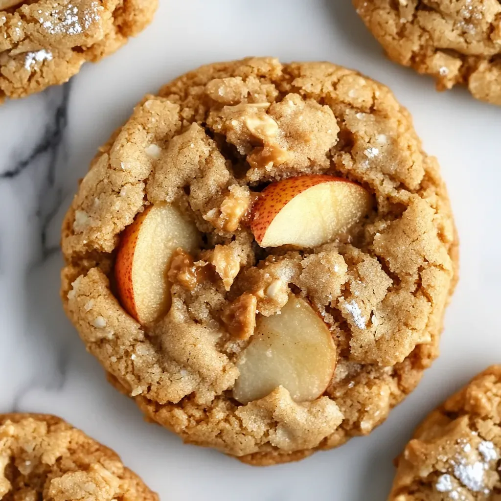 Apple Peanut Butter Cookies