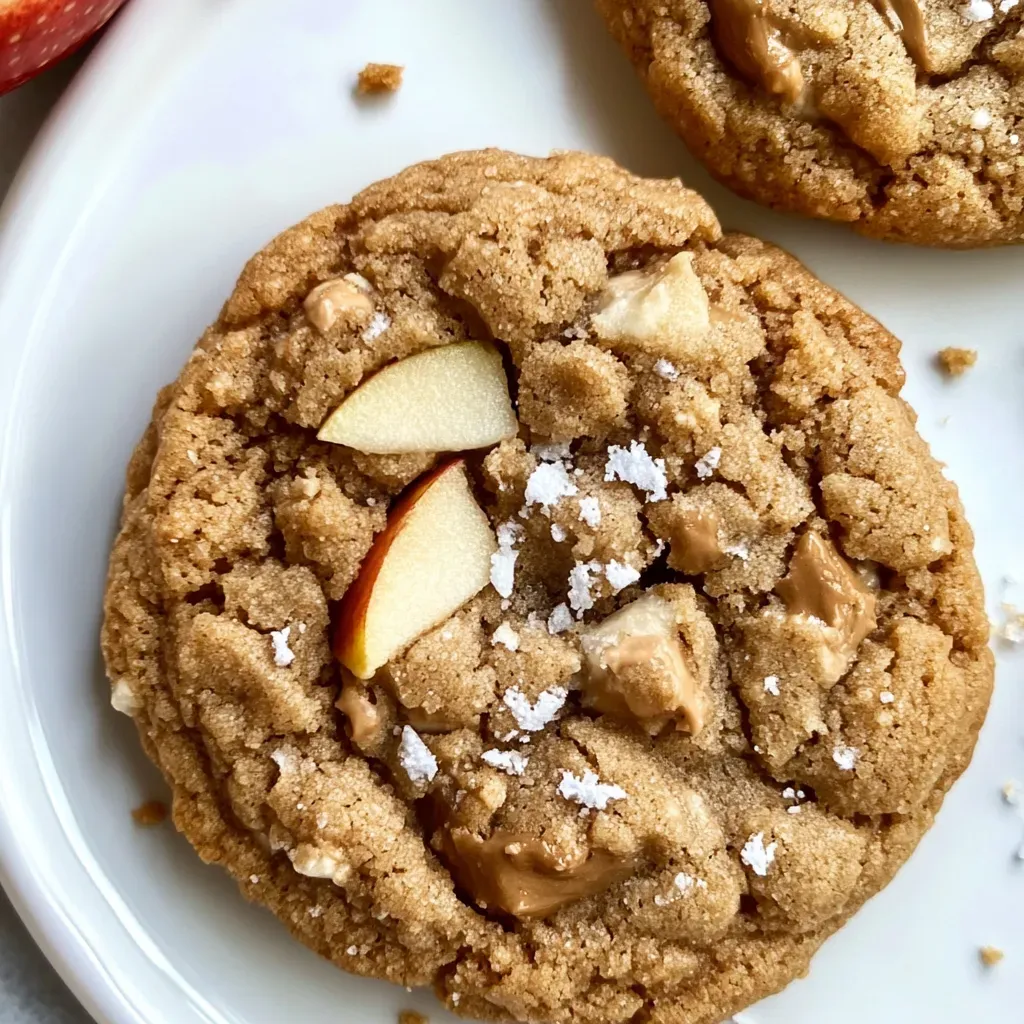 Apple Peanut Butter Cookies