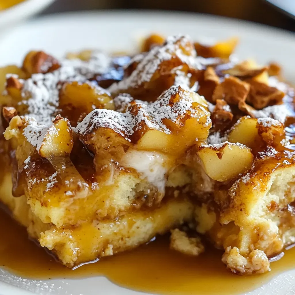 Apple Pie French Toast Casserole