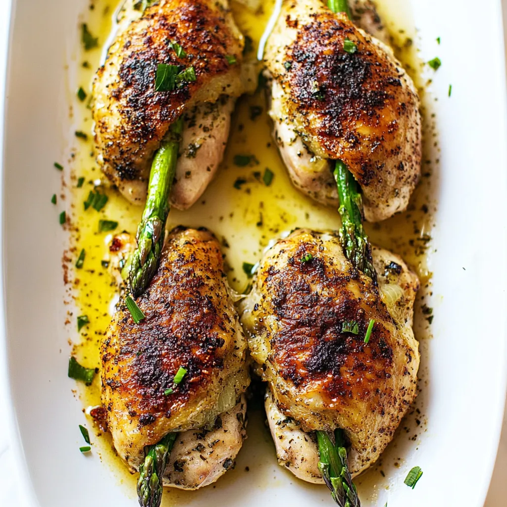 Asparagus Stuffed Chicken