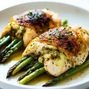 Asparagus Stuffed Chicken