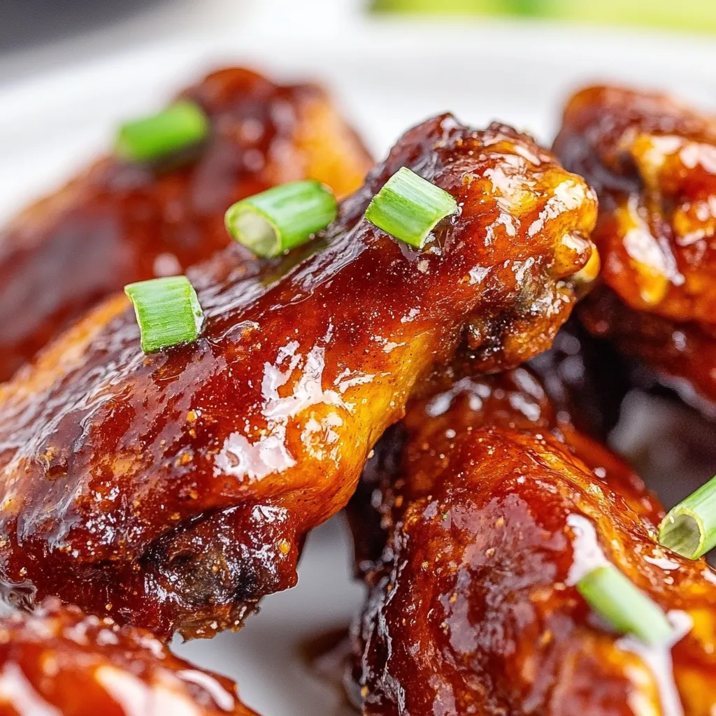 BBQ Air Fryer Chicken Wings
