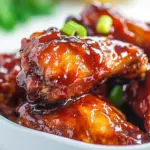 BBQ Air Fryer Chicken Wings