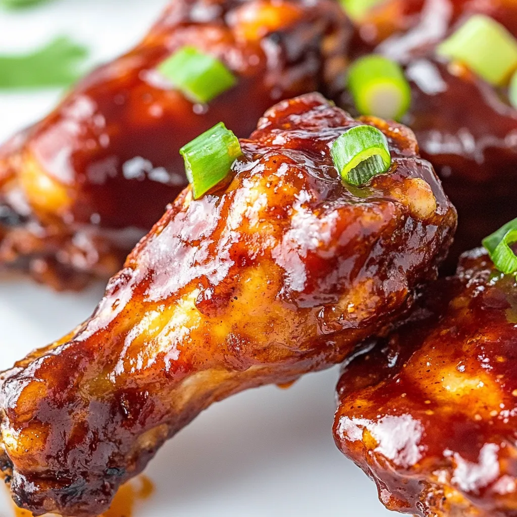 BBQ Air Fryer Chicken Wings