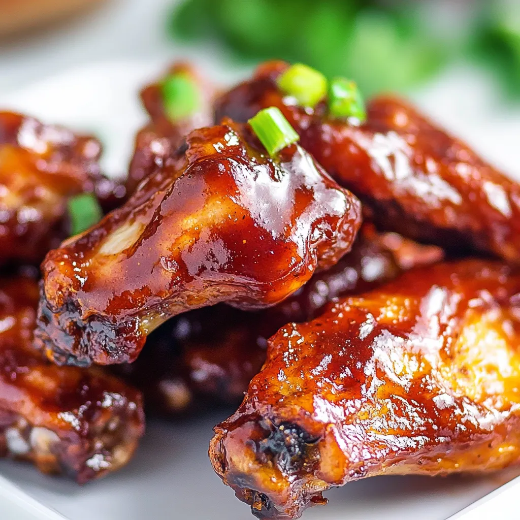 BBQ Air Fryer Chicken Wings