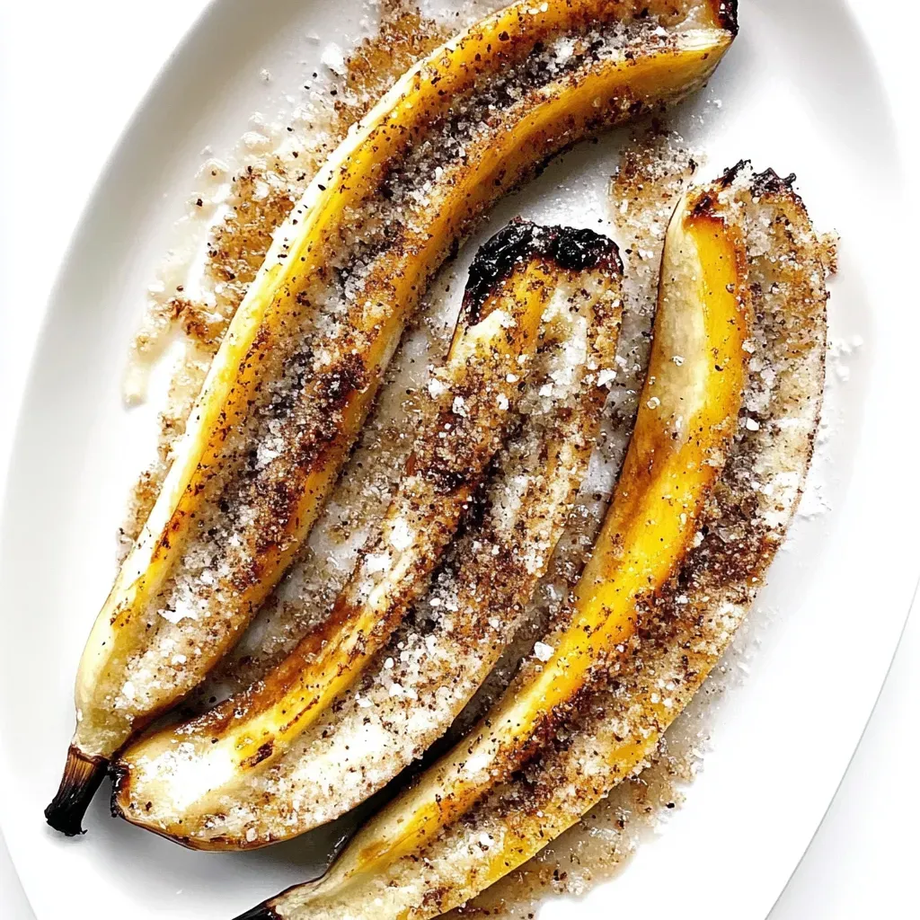 Baked Bananas