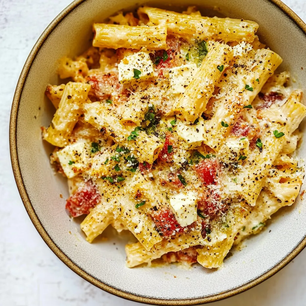 Baked Feta Pasta