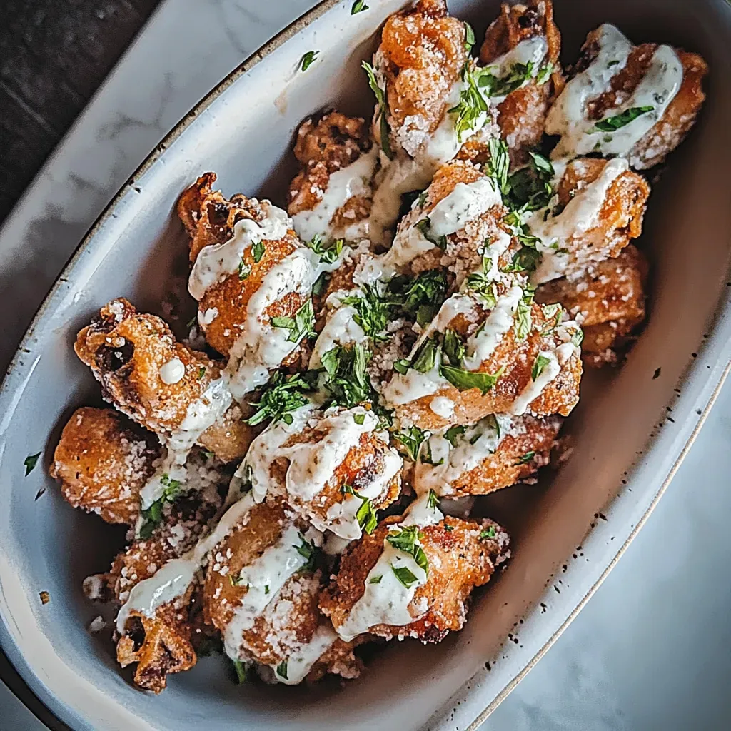 Baked Garlic Parmesan Boneless Wings
