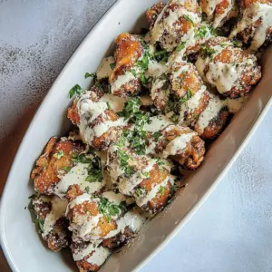 Baked Garlic Parmesan Boneless Wings