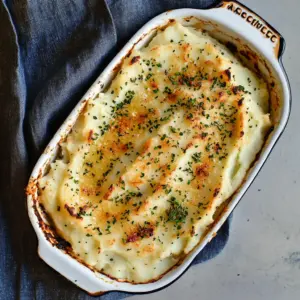 Baked Parmesan Mashed Potatoes