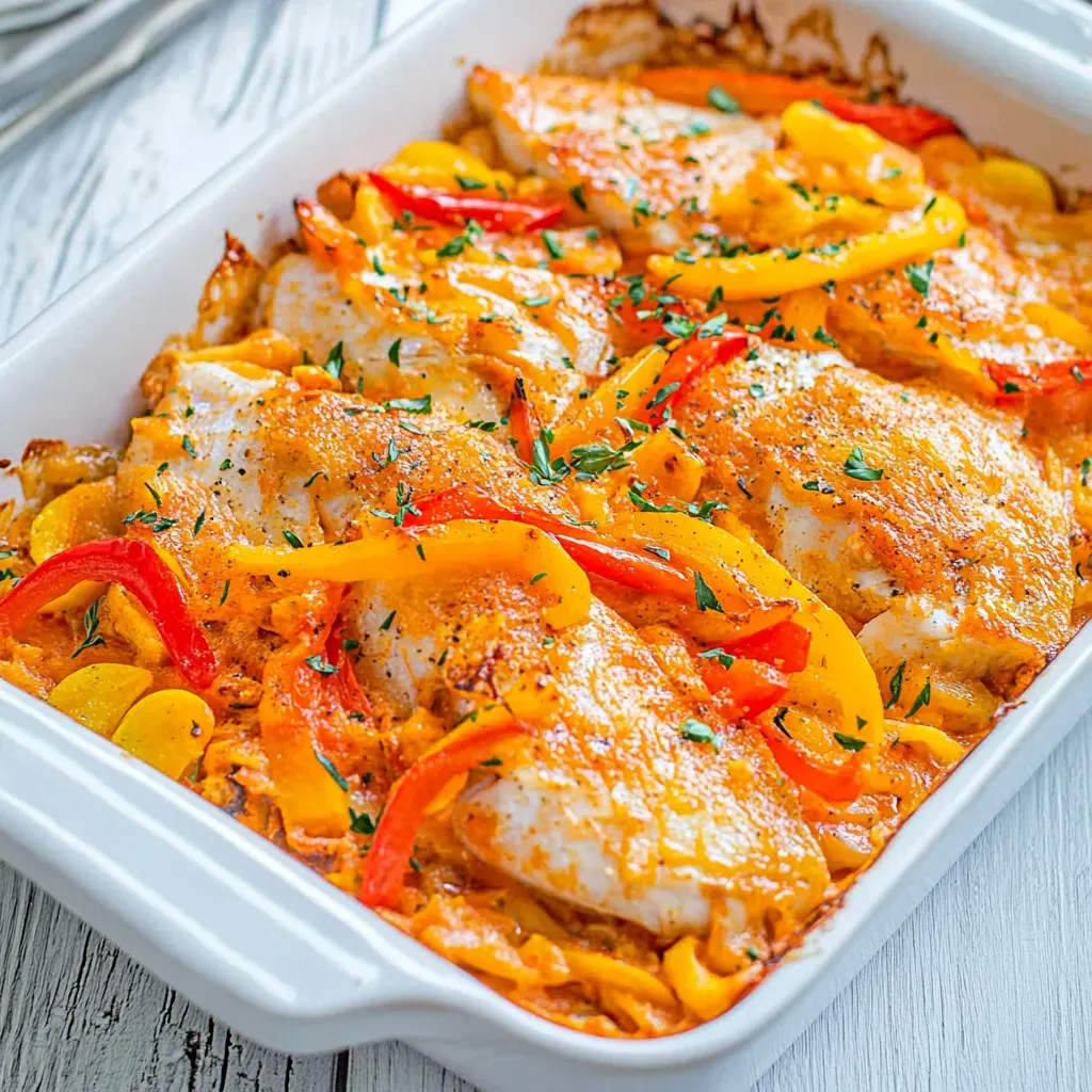Baked Tilapia and Vegetable Casserole