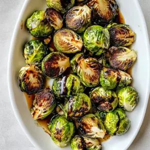 Balsamic Honey Grilled Brussels Sprouts