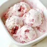 Balsamic Roasted Strawberry Ice Cream
