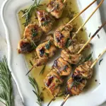 Balsamic Honey Chicken Skewers