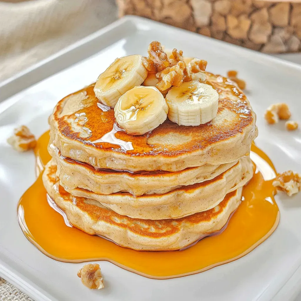 Banana Bread Pancakes