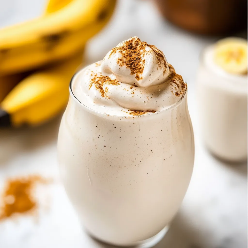 Banana Milkshake Without Ice Cream