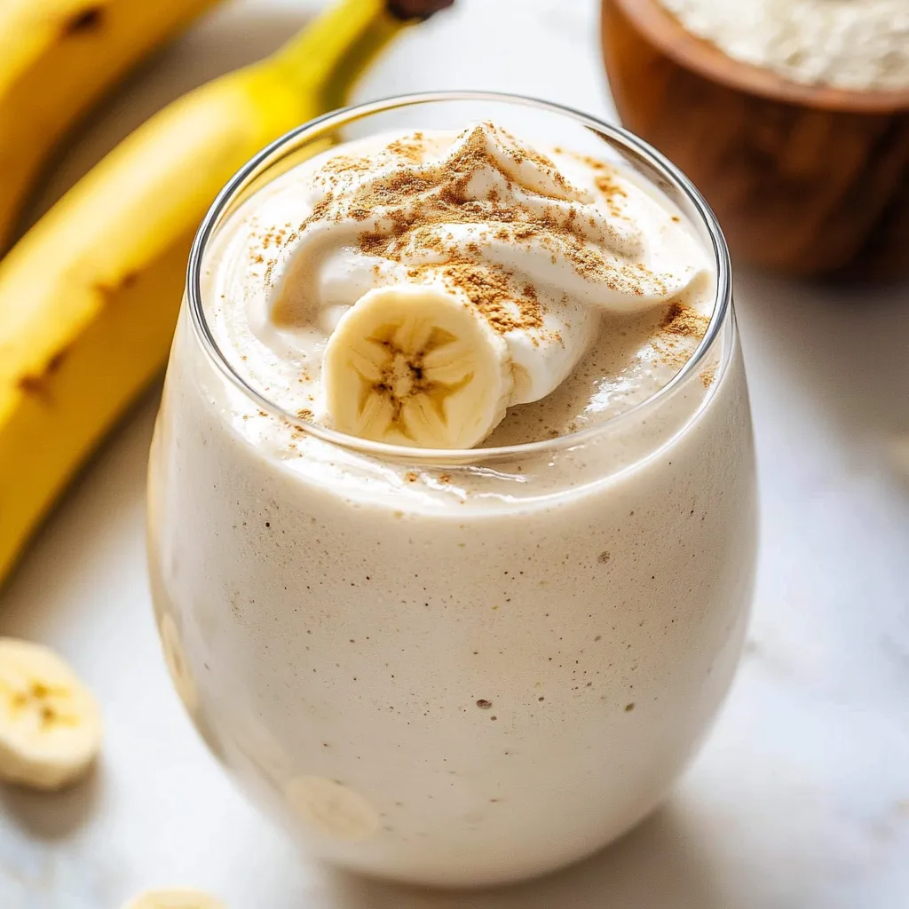Banana Milkshake Without Ice Cream