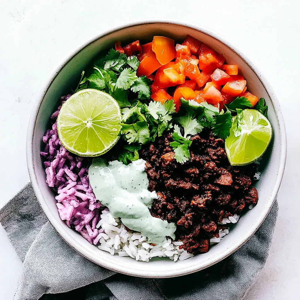 Beef Burrito Bowl