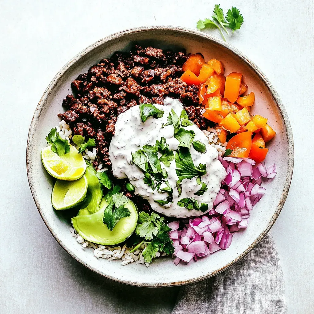 Beef Burrito Bowl