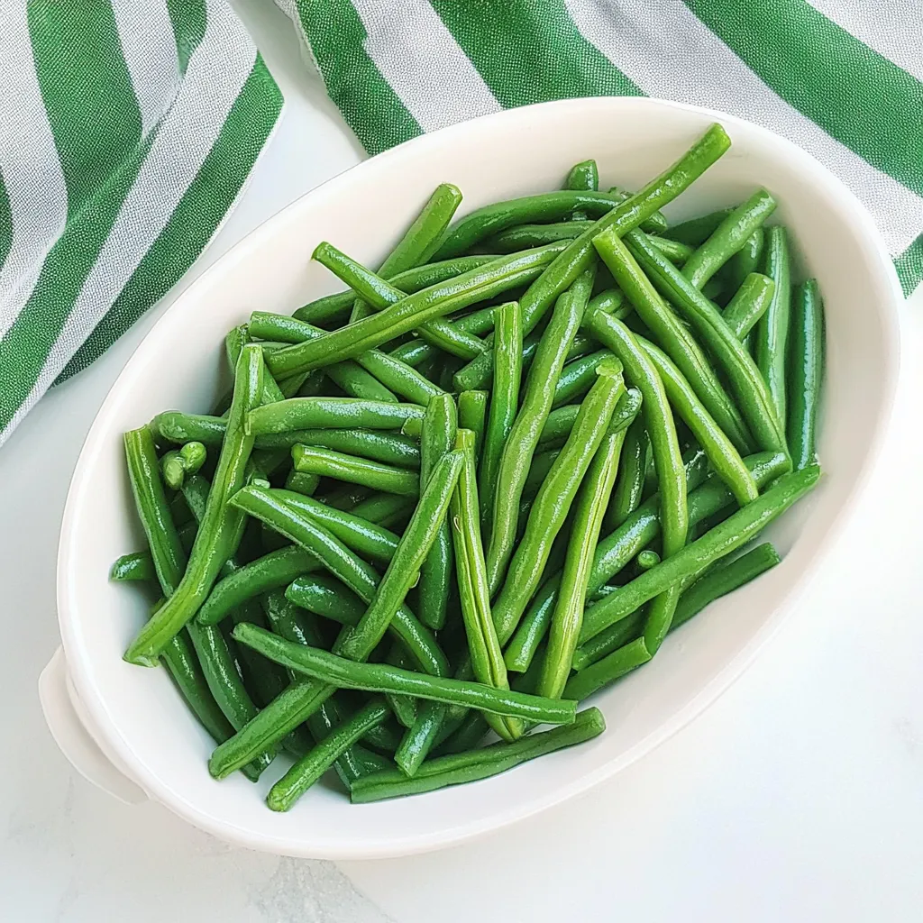 Boiled Green Beans